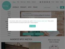 Tablet Screenshot of lovingit.pl